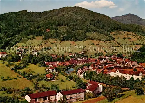 AK / Ansichtskarte Wolfach Fliegeraufnahme Wolfach