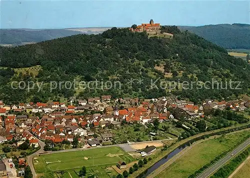AK / Ansichtskarte Neustadt_Odenwald Burg Breuberg Fliegeraufnahme Neustadt_Odenwald