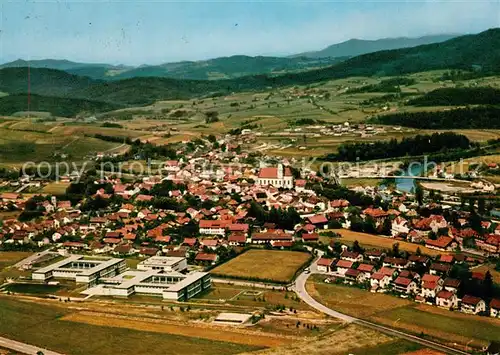 AK / Ansichtskarte Viechtach_Bayerischer_Wald Fliegeraufnahme Viechtach_Bayerischer