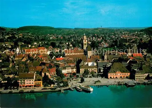 AK / Ansichtskarte ueberlingen_Bodensee Fliegeraufnahme ueberlingen Bodensee