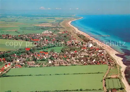 AK / Ansichtskarte Dahme_Ostseebad Fliegeraufnahme Dahme_Ostseebad