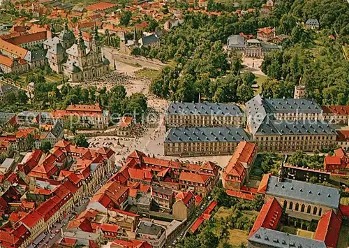 AK / Ansichtskarte Fulda Fliegeraufnahme Barockviertel Fulda