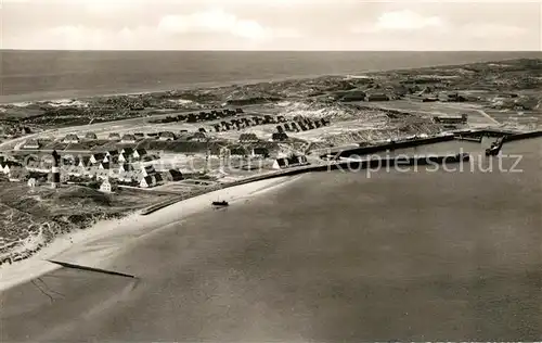 AK / Ansichtskarte Hoernum_Sylt Fliegeraufnahme Hoernum Sylt