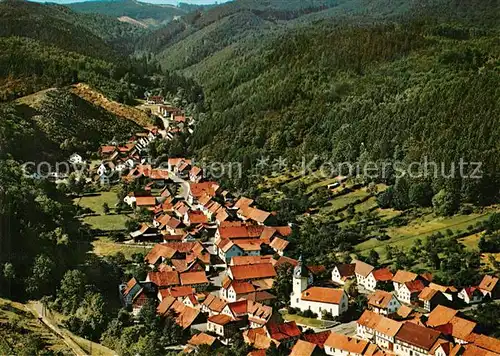 AK / Ansichtskarte Steina_Suedharz Fliegeraufnahme Steina Suedharz