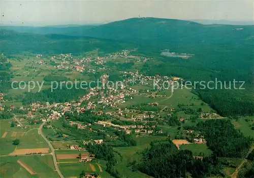 AK / Ansichtskarte Fichtelberg_Bayreuth Fichtelsee Fliegeraufnahme Fichtelberg Bayreuth