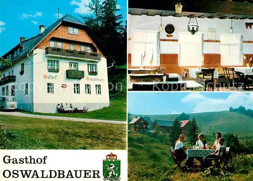 AK / Ansichtskarte Sommer_Krieglach Gasthof Oswaldbauer  