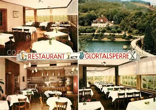 AK / Ansichtskarte Dahlerbrueck Restaurant Gloertalsperre Dahlerbrueck