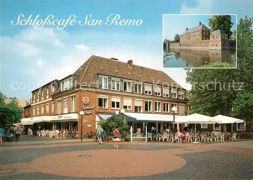 AK / Ansichtskarte Ahaus Schlosscafe San Remo  Ahaus