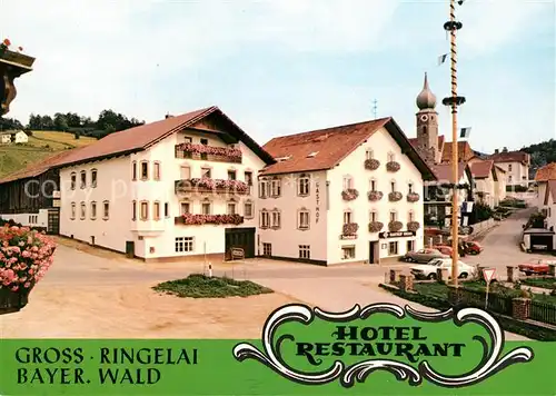 AK / Ansichtskarte Ringelai Gasthof Pension Gross  Ringelai