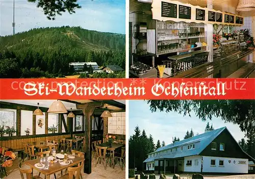 AK / Ansichtskarte Buehl_Baden Skiheim Ochsenstall  Buehl_Baden