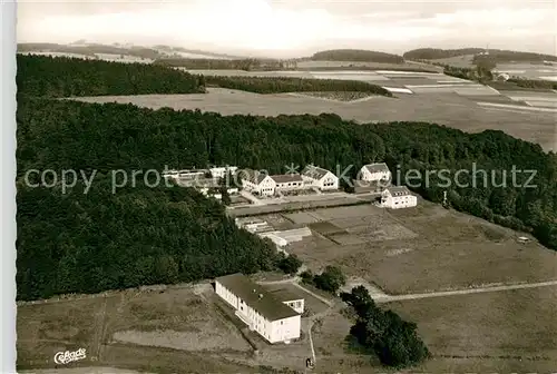 AK / Ansichtskarte Rennerod Christliches Erholungsheim Westerwald Fliegeraufnahme Rennerod