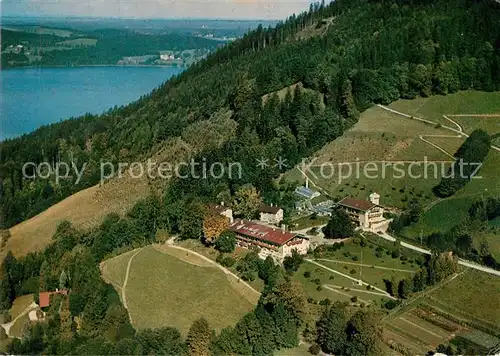 AK / Ansichtskarte Tegernsee Privatklinik Der Westerhof Fliegeraufnahme Tegernsee