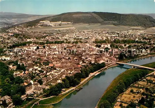 AK / Ansichtskarte Hoexter_Weser Fliegeraufnahme Hoexter Weser