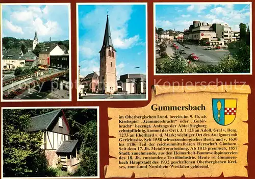 AK / Ansichtskarte Gummersbach  Gummersbach