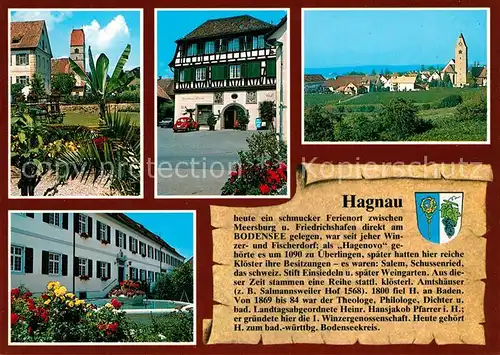 AK / Ansichtskarte Hagnau_Bodensee Cafe Hagnau Bodensee