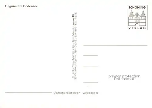 AK / Ansichtskarte Hagnau_Bodensee Cafe Hagnau Bodensee