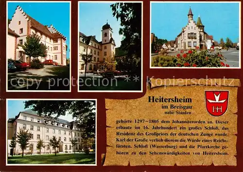 AK / Ansichtskarte Heitersheim Schloss  Heitersheim