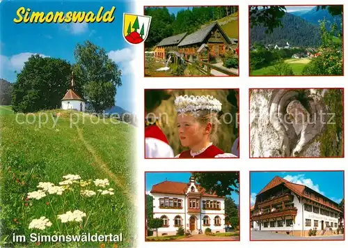 AK / Ansichtskarte Simonswald Gasthaus zum Hirschen Simonswald