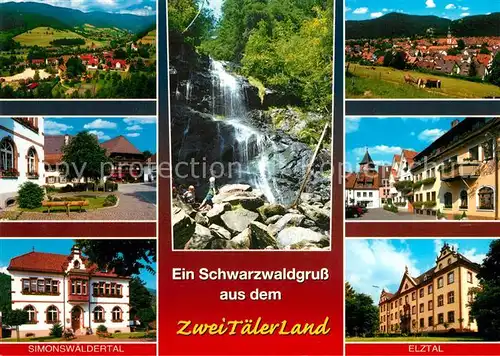 AK / Ansichtskarte Simonswald Simonswaeldertal Elztal Simonswald