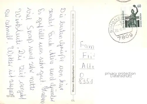 AK / Ansichtskarte Simonswald Fliegeraufnahme Simonswald