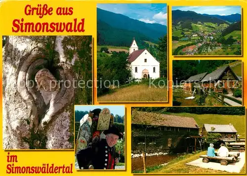 AK / Ansichtskarte Simonswald Kirche Simonswald