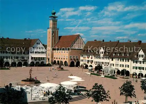 AK / Ansichtskarte Freudenstadt Marktplatz Rathaus Freudenstadt