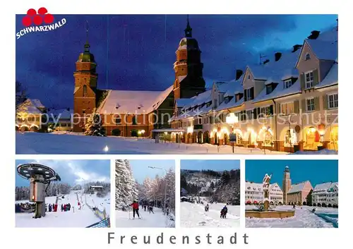 AK / Ansichtskarte Freudenstadt Sesselbahn Marktplatz  Freudenstadt