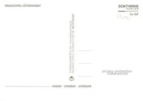 AK / Ansichtskarte Luetzenhardt Katholische Herz Jesu Kirche Klinik am Zauberwald Luetzenhardt