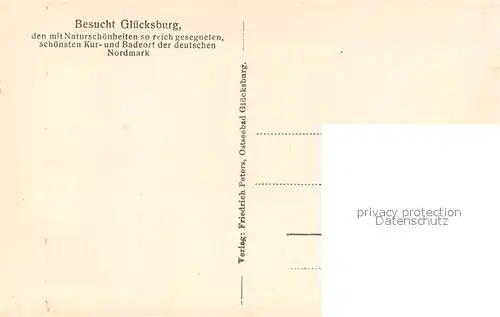 AK / Ansichtskarte Gluecksburg_Ostseebad Strand und Foerde vom Aussichtsturm Gluecksburg_Ostseebad