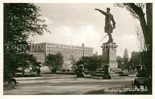 AK / Ansichtskarte Stockholm Kungl Slottet Stockholm
