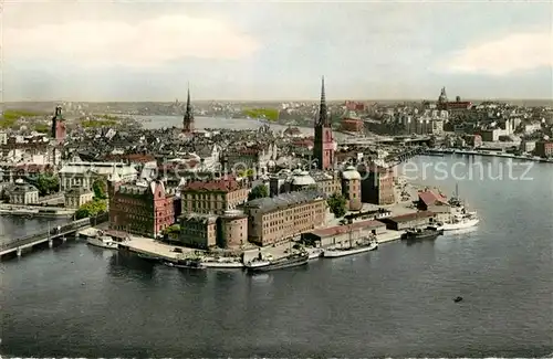 AK / Ansichtskarte Stockholm Utsikt fran Stadshusets torn Stockholm