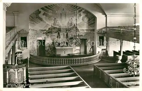 AK / Ansichtskarte Kristianstad Villands Vanga kyrka Kristianstad