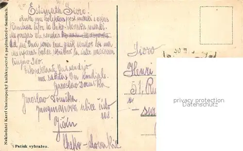 AK / Ansichtskarte Semily Partie z Riegravy Semily