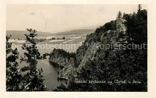 AK / Ansichtskarte Chrudim Udolni prehrada na Chrud u Sece Chrudim