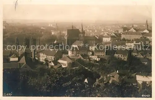 AK / Ansichtskarte Slany Stadtblick Slany