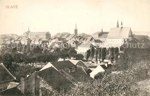AK / Ansichtskarte Slany Teilansicht Slany