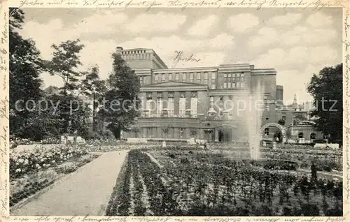 AK / Ansichtskarte Bad_Teplitz Schoenau Stadttheater Bad_Teplitz Schoenau