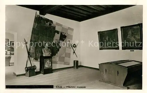 AK / Ansichtskarte Cheb Mestske museum Cheb