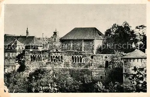 AK / Ansichtskarte Eger_Tschechien_Boehmen Kaiserburg Eger_Tschechien_Boehmen