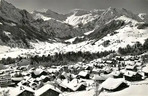 AK / Ansichtskarte Adelboden Tierhoernli Steghorn Wildstrubel Fitzer Winter Adelboden