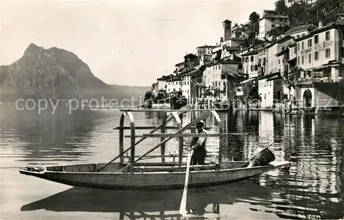 AK / Ansichtskarte Gandria_Lago_di_Lugano Panorama Gandria_Lago_di_Lugano