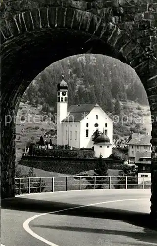 AK / Ansichtskarte Wassen_UR Pfarrkirche Wassen_UR