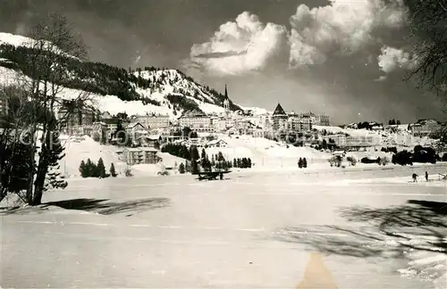 AK / Ansichtskarte Moritz_GR_St Winterlandschaft Moritz_GR_St