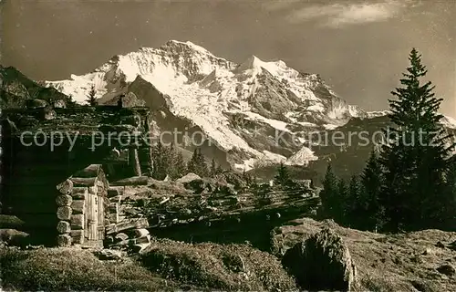 AK / Ansichtskarte Wengen_BE Jungfrau Wengen_BE