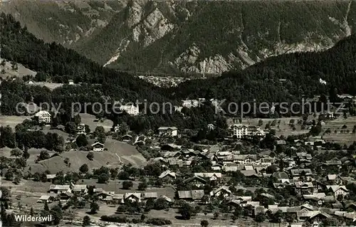 AK / Ansichtskarte Wilderswil Panorama Wilderswil