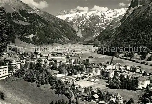 AK / Ansichtskarte Engelberg_OW Spannoerter Panorama Engelberg OW