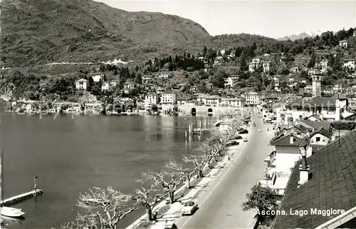 AK / Ansichtskarte Ascona_Lago_Maggiore Panorama Ascona_Lago_Maggiore