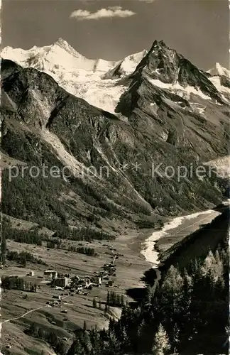 AK / Ansichtskarte Zinal_VS Rothorn Besso Gabelhorn Zinal_VS