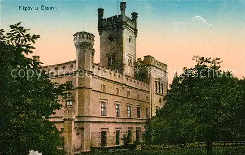 AK / Ansichtskarte Caslav Filipov Schloss Caslav