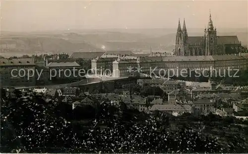 AK / Ansichtskarte Prag_Prahy_Prague Schloss Prag_Prahy_Prague